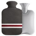 thumbnail image 1 of Hot Water Bottle Heat Up and Refreezable Hot Cold Pack with Classic Striped, 1 of 5