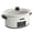 White, variant on 8qt Large Programmable Slow Cooker-Red