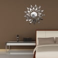 thumbnail image 3 of Home Decor Wall Stickers mirroe wall decor sun fire Mirror Wall Sticker ps, 3 of 6