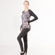 thumbnail image 3 of Body deportivo de manga larga, pantalones de entrenamiento para correr/yoga para mujer-XL, 3 of 8