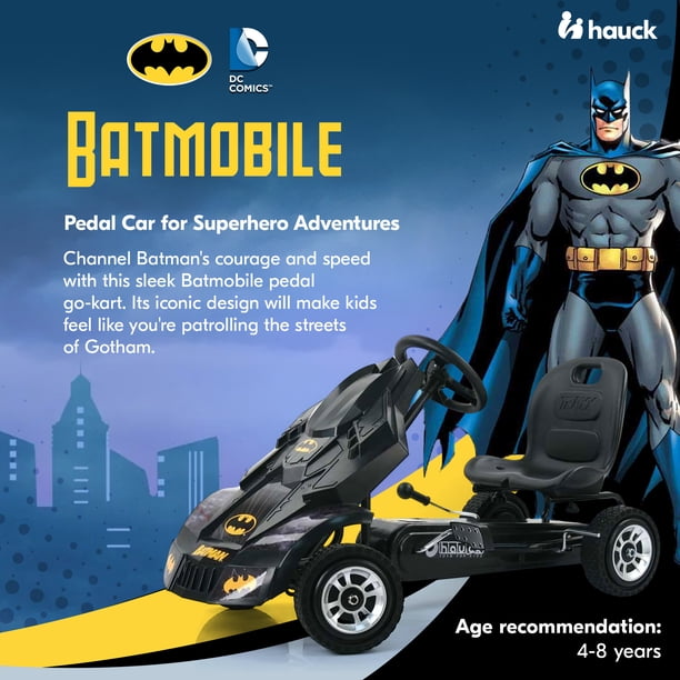 Hauck Batmobile Pedal Go Kart for Indoor Playground Use - Walmart