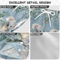 thumbnail image 4 of Cartoon Koalas with Eucalyptus Leaves Boys' Swim Trunks Board Shorts Beach Pants Bathing Bottoms S, 4 of 8