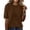 A1 Coffee, variant on TODOZO Women's 2026 Short Sleeve Pullover Fashion Crew Neck Knitted Shirt Elegant Lightweight Short Sleeve Jumper Spring Summer Beige L