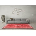 thumbnail image 3 of Ahgly Company Indoor Rectangle Medallion Red Traditional Area Rugs, 5' x 7', 3 of 4