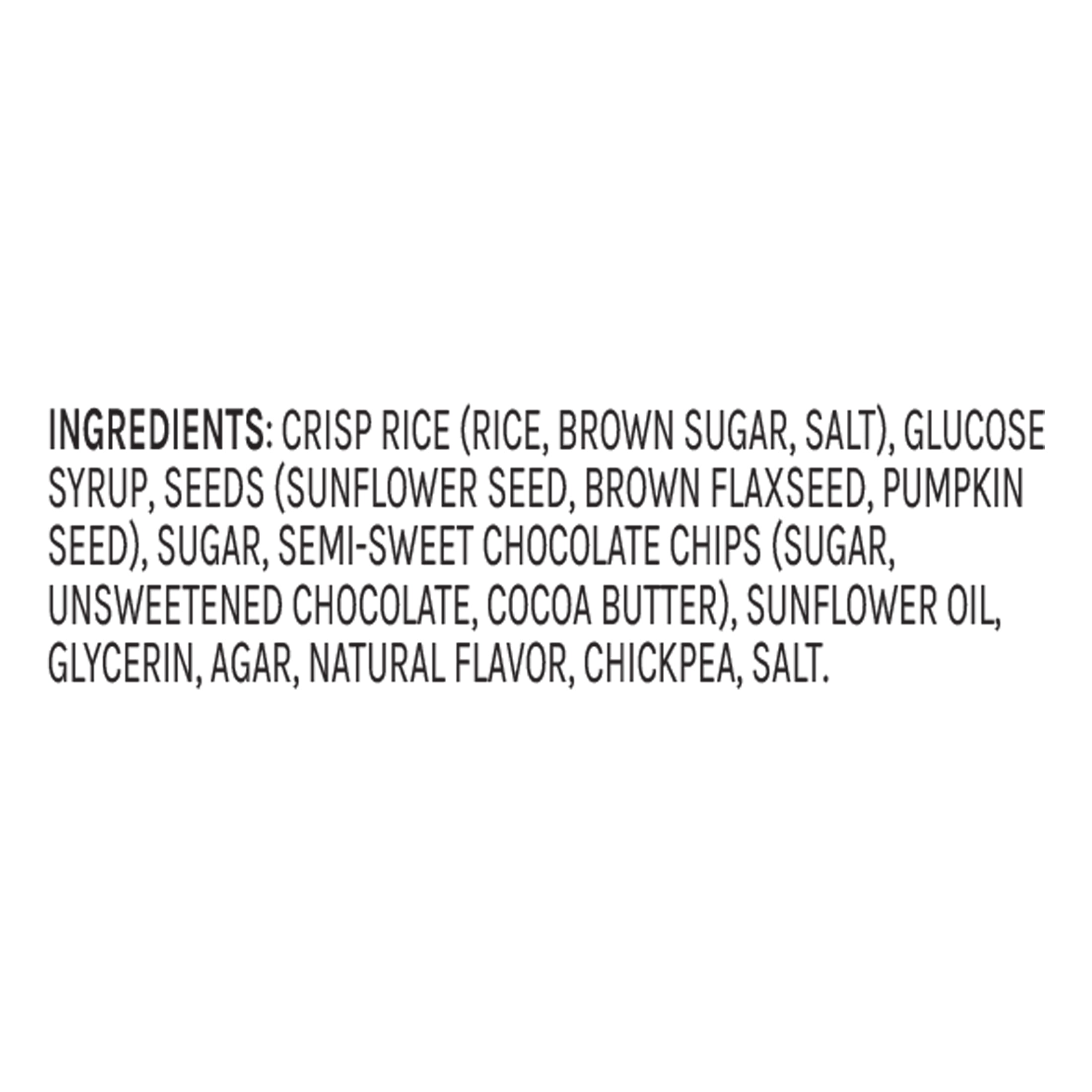 Blake’s Seed Based Crispy Treats — Chocolate Chip 6ct, Top 9 Allergen Free