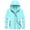 #095 Light Blue-A11, variant on Nestiefly Mens Rain Jacket Hoodies Lightweight Waterproof With Hooded Outdoor Raincoat Jacket For Hiking Travel Fluorescent Green 3XL