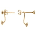 thumbnail image 7 of Mystigrey Liberty 18K Gold Plated Jacket Earrings for Women with Cubic Zirconia, 7 of 7