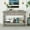 50" Gray Wash, variant on Farmhouse Wood ConsoleTable for Hallways Narrow Foyer Sideboard with Drawers and Bottom Shelf for Entryway, Antique White