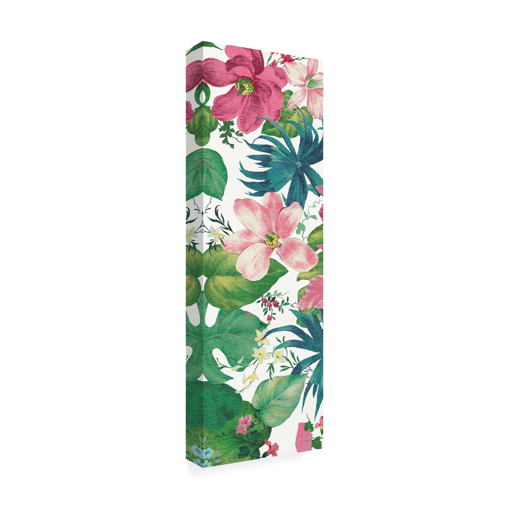 Trademark Fine Art 'Tropical Dream Bright on White II' Canvas Art by Danhui Nai