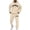Beige-A#2076VV, variant on Sweat Suits for Men 2 Piece Drawstring Fleece Sweatshirt and Joggers Set Fall Winter Big and Tall Men Sweatsuits Dark Gray XXXL