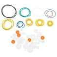 thumbnail image 3 of MRLESS Plastic Gears and Rubber Drive Belt Pulley Kit, Assorted Sizes for Model Building, Science Projects, and Educational Experiments, 3 of 8