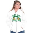 thumbnail image 4 of Betty Boop Lucky Lass Full O Sass Zip Hoodie Sweatshirt Women Brisco Brands M, 4 of 6