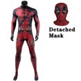 thumbnail image 3 of Disfraz de cosplay de Daredevil Deadpool, superhéroe Matt Murdock, Daredevil, trajes de licra con estampado 3D, disfraz de Halloween, trajes Zenzai, 3 of 5