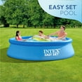 thumbnail image 3 of Open Box Intex Easy Set 10ft x 30in Above Ground Inflatable Round Swimming, 3 of 11