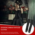 thumbnail image 5 of YooGuoGuo Long Opera Evening Gloves Satin Gloves Formal Fancy Dress Gloves Women Elbow Mittens for Wedding Prom Opera Party, 5 of 8