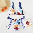 thumbnail image 5 of Gibobby Trajes de Baño para Mujer Traje de baño de dos piezas sexy para mujer de verano Traje de baño de playa sin espalda Bikini(A,CH), 5 of 5