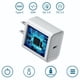 thumbnail image 3 of Kit Cargador Tipo C 20W + Cable USB-C a USB-C de 2m Carga Rápida y Protección Inteligente, 3 of 9