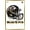 Gold Framed Version, variant on NFL Baltimore Ravens - Drip Helmet 20 Wall Poster with Push Pins, 14.725" x 22.375"