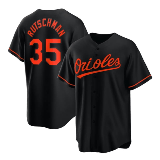Men Women Atlanta Braves Baseball Jersey RUTSCHMAN 35# HENDERSON 2# URIAS 29# Player Name Jersey