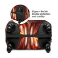 thumbnail image 4 of Balery Luggage Cover Red Leaf Flame Fox Print Suitcase Covers for Luggage Elastic Washable Suitcase Protector Fits 18-32 Inch Luggage-Small, 4 of 9