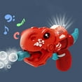 thumbnail image 3 of Juguetes para piscina, juguetes para bebés y niños pequeños: pistolas de luz y música con forma de dinosaurio ahumado elástico, juguete para niños, máquina de burbujas de 50 ml., 3 of 5