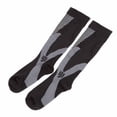 thumbnail image 3 of Chaussettes de Compression Unisexes pour Genou et Jambe, Extensibles, Magiques, Performance Course Sports - 3 Tailles - 4 Couleurs, 3 of 7