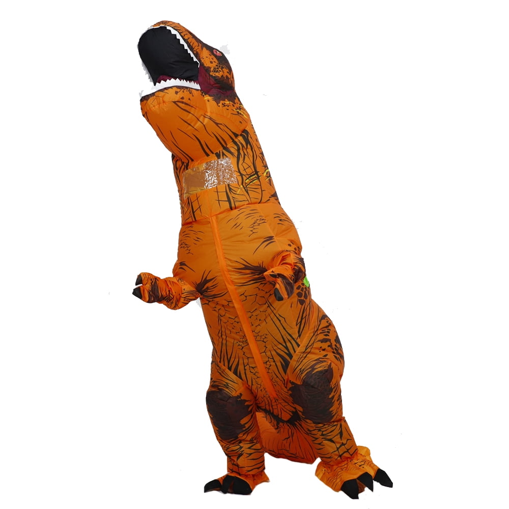 Inflatable Costumes Dinosaur T-rex Fancy Dress Halloween Party Cosplay Suit for Adult