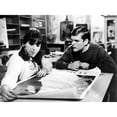 thumbnail image 2 of David And Lisa Janet Margolin Keir Dullea 1962. Photo Print (28 x 22), 2 of 2