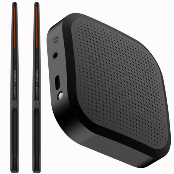 NEW Portable Electronic Air Drum Set - Virtual Drumsticks and Pedals, Ideal for Beginners, Children, Adults A