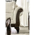 thumbnail image 4 of Furniture of America Kelte Traditional Chenille Upholstered Loveseat in Gray, 4 of 7