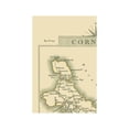 thumbnail image 4 of Historic Map - Cornwall County England - Cary 1792 - Vintage Wall Art, 4 of 4