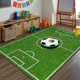 thumbnail image 1 of CHUANK Tapis de Football Décoratif à Réduction de Bruit Moderne Tapis de Sport pour Chambre de Bébé Tapis de Sol, 1 of 4