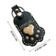 thumbnail image 3 of Llavero conmemorativo para mascotas | Recuerdo de piel con forma de pata para el pelo de tu mascota | Regalo conmemorativo para perros y gatos | Regalo único para la pérdida de una mascota, ideal, 3 of 5