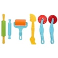 thumbnail image 5 of Childrens Construction Tool Clay Modeling Tools Kit Daycare Kids Diy Design Round Square NonToxic Plastic 1Set, 5 of 5