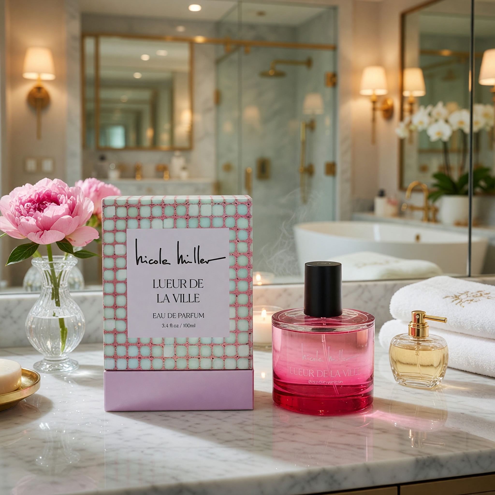 Lueur De La Ville by Nicole Miller, 3.4 oz EDP Spray for Women