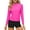B_Hot Pink, variant on MGDXOX Girls Long Sleeve Rash Guard Athletic Boyshorts Swimsuits 2 Piece Bathing Suit UPF 50 Swimwears Pink 9-10Years