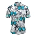 thumbnail image 4 of Camisas superiores para hombre Camisa con estampado 3D de cerveza Camisas de moda para hombre Camisa hawaiana de manga corta con botonadura sencilla Blusa informal de playa Ropa, 4 of 5