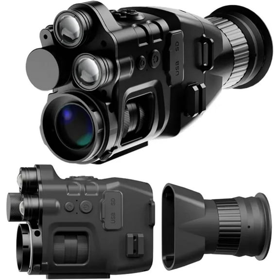 Digital Infrared Night Vision, Day/Night Monocular Riflescope with 850nm&940nm - Night Vision Goggles with Camera&Video