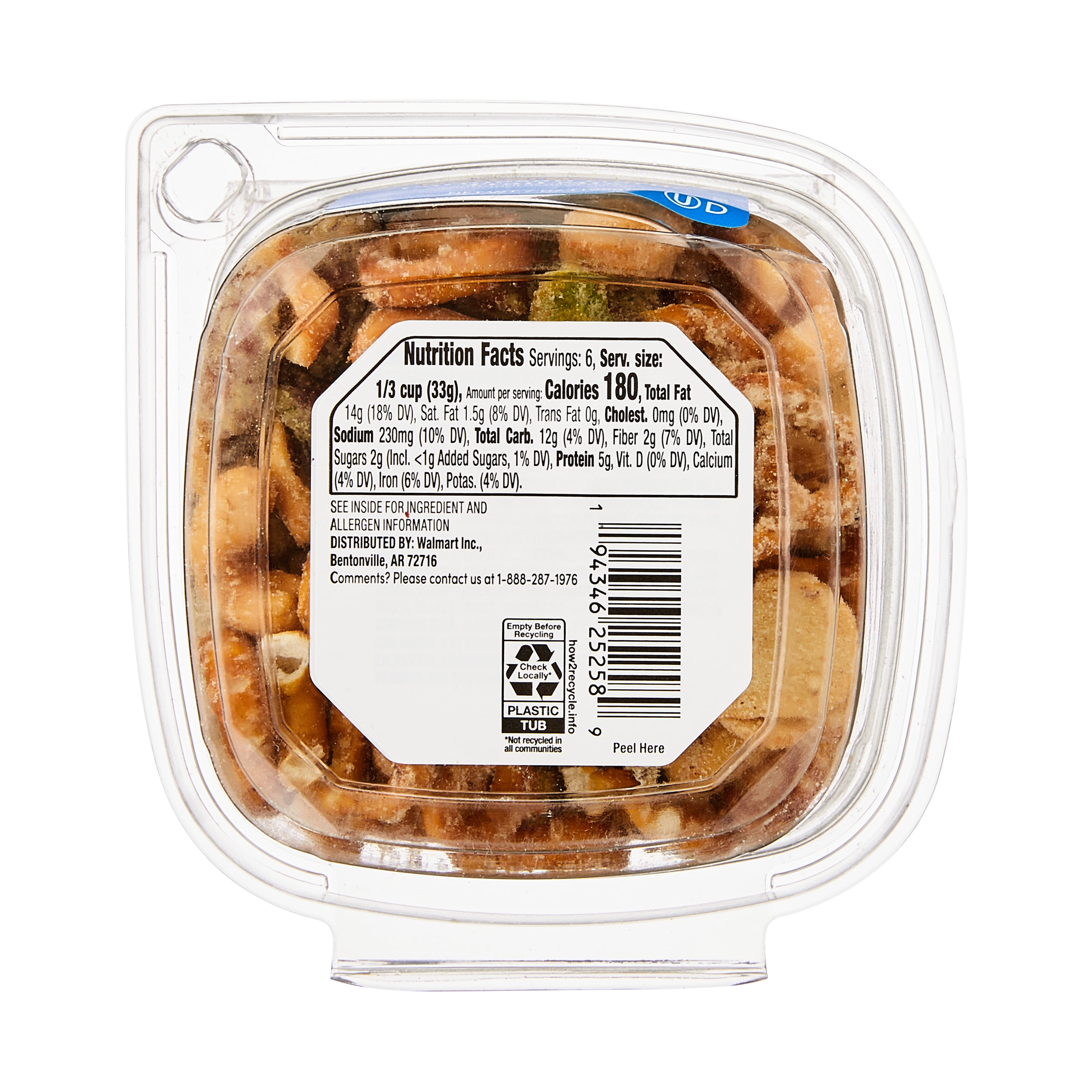 bettergoods Parmesan Garlic Trail Mix, 7 oz