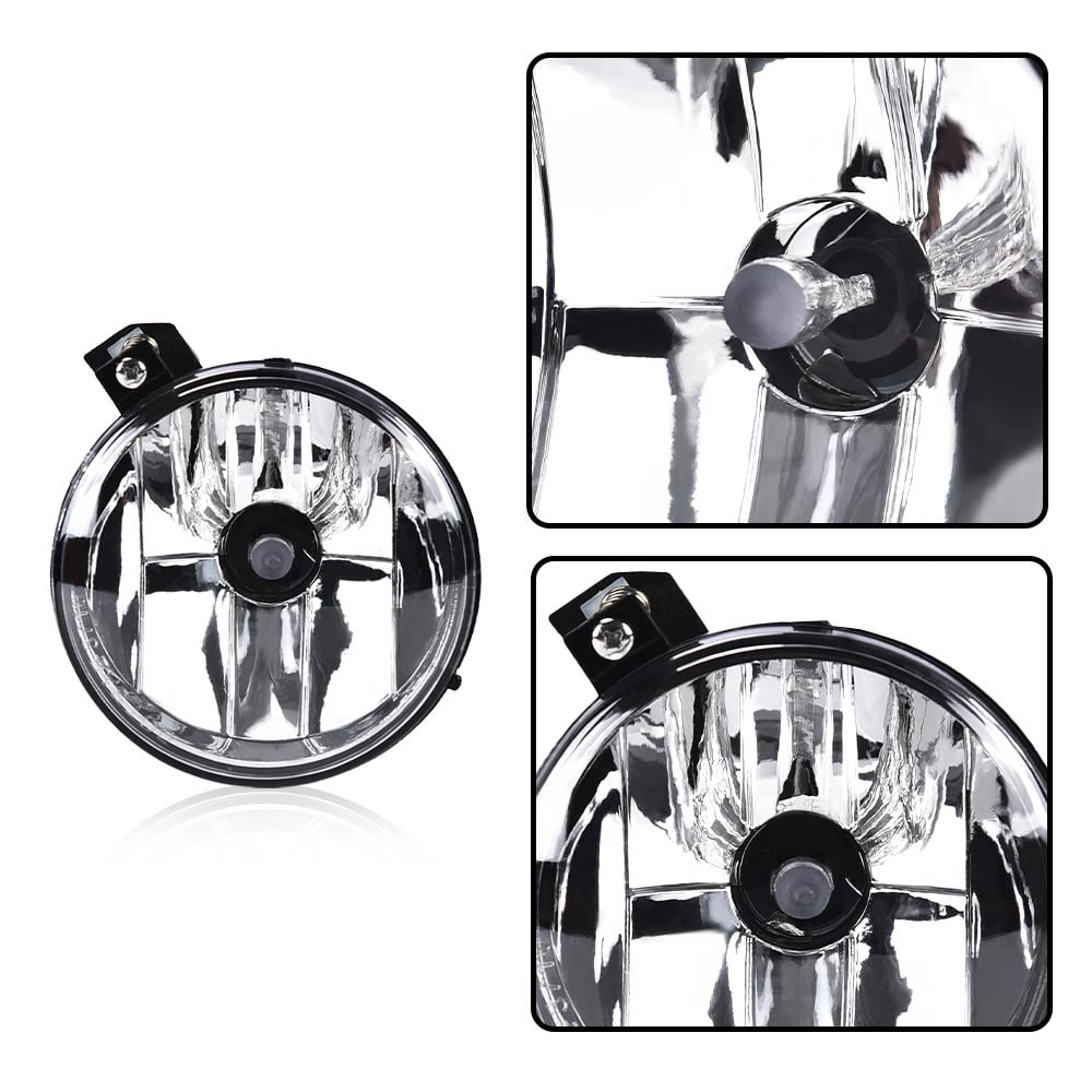 CROSSDESIGN Front Bumper Fog Lights Fit for Dodge Dakota 2001-2004/Dodge Durango 2001-2003