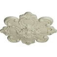 thumbnail image 3 of Ekena Millwork 18 1/8"OD x 1 1/4"P Katheryn Ceiling Medallion, Hand-Painted Clear Yellow, 3 of 6