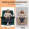 thumbnail image 2 of Chizzysit Recliner Chair for Elderly, Chair Recliners for Living Room, RV, Bedroom, 2 of 5