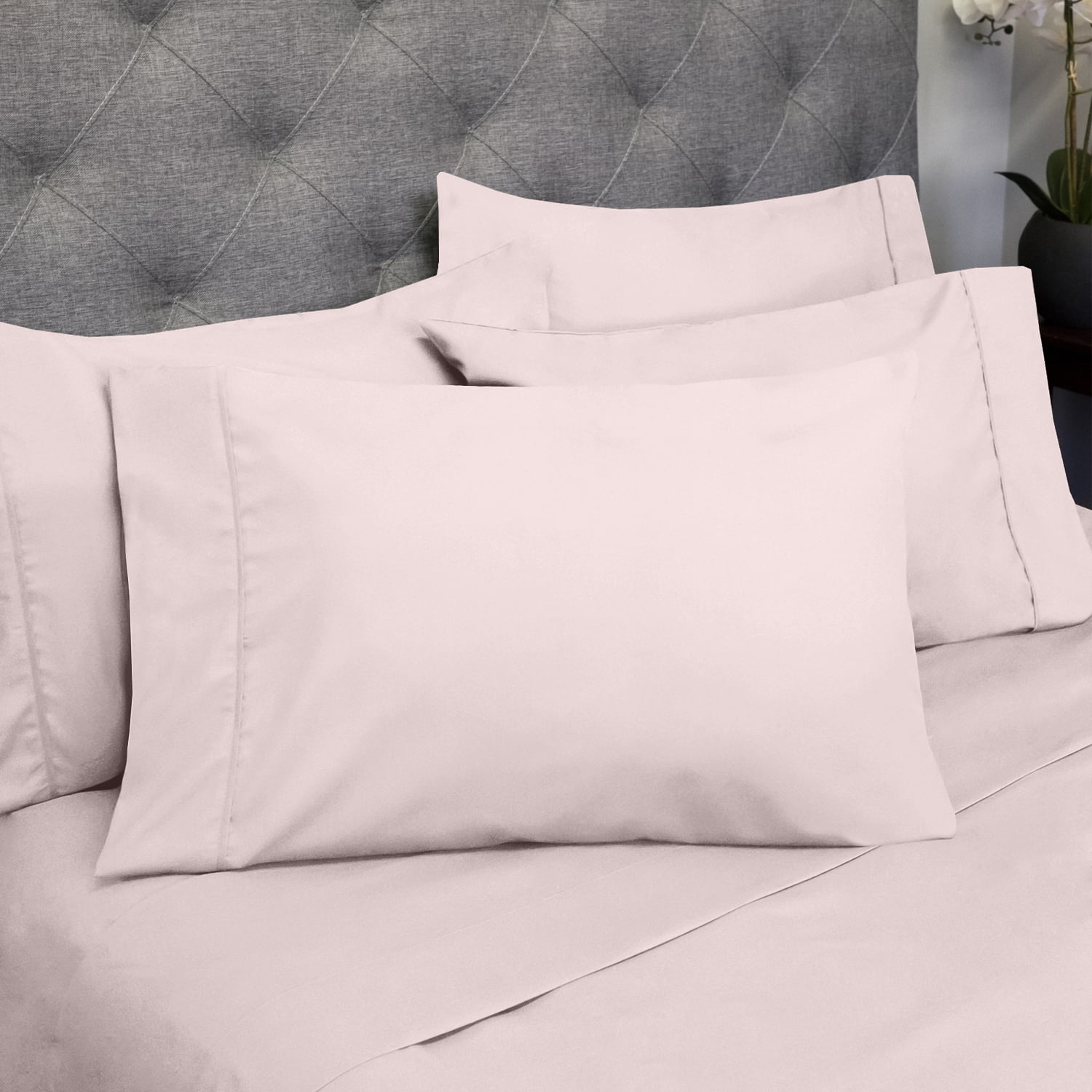 Details about   UK Bedding All Items With All Size 1000 TC Egyptian Cotton Pink Solid 
