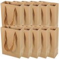 thumbnail image 1 of unbranded 25Ud Bolsa Kraft Para Regalos Con Asas Ideal Para Empacar Favoritos En Fiestas, 1 of 7