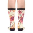 thumbnail image 2 of Chaussettes Unisexes en Coton Fantaisie - Fleurs en Fleurs et Coléoptères Colorés, 2 of 5