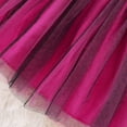 thumbnail image 6 of shoper Girls Halloween Tutu Dress Long Sleeve Ruffled Bat Print Mesh Skirt with Bow Toddler Party Outfit for 1-8 Years Comfortable Casual Wear, 6 of 7