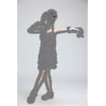 thumbnail image 4 of Disfraz de baile latino para niños, traje de competición con borlas y lentejuelas (vestido + manga de mano + pendientes de borla), 4 of 4
