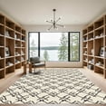 thumbnail image 2 of ODIKA 5'x7' Machine Washable Non-Slip Area Rug, Ethereal High Traffic Rug, Beige, 926318, 2 of 7