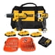 thumbnail image 1 of Taladro Dewalt + Llave De Impacto + Kit 50 Pzs Brocas Puntas DeWalt DCK222D2-B3, 71-950, DCB203, 1 of 6