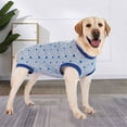thumbnail image 5 of HQREA Dog Recovery Suit After Surgery Cotton Sleeveless Large Big Dog Pajamas PJs with Zipper, 5 of 6